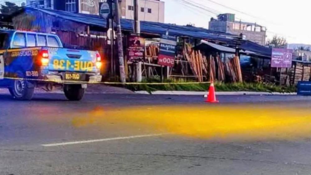 Motorista muere atropellado durante la madrugada en La Esperanza
