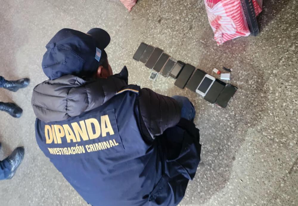 Requisa en Granja Penal Cantel deja 11 celulares incautados