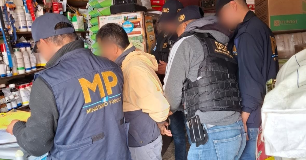 Siete allanamientos dejan cinco capturados en Joyabaj y Zacualpa
