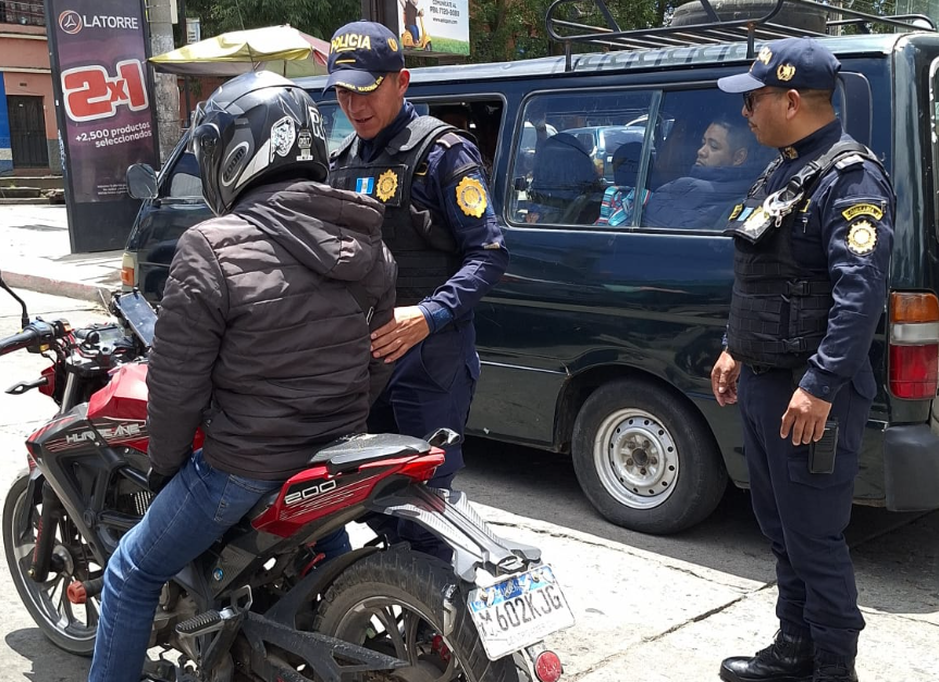 PNC consigna más de 25 mil motocicletas en lo que va del año