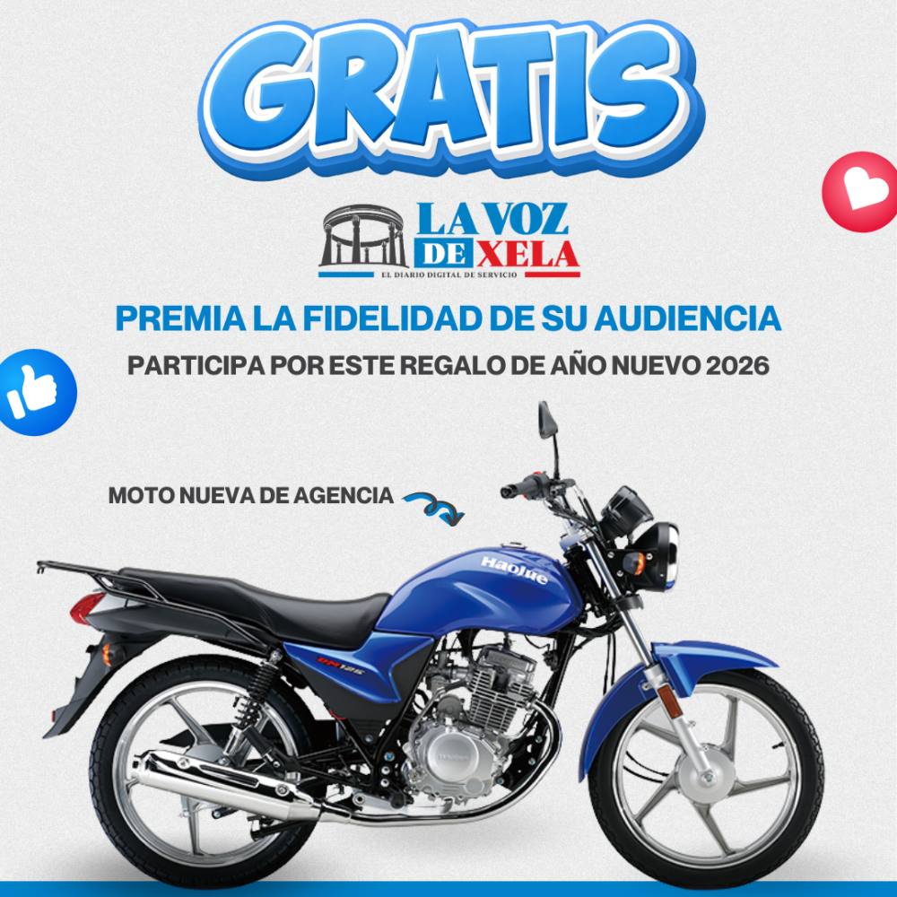 La Voz de Xela arranca el 2026 regalando una motocicleta nueva