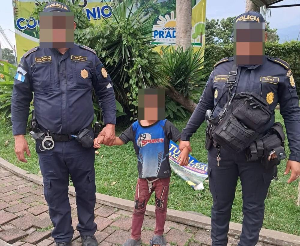 Localizan a niño de 5 años desorientado en una carretera de Colomba