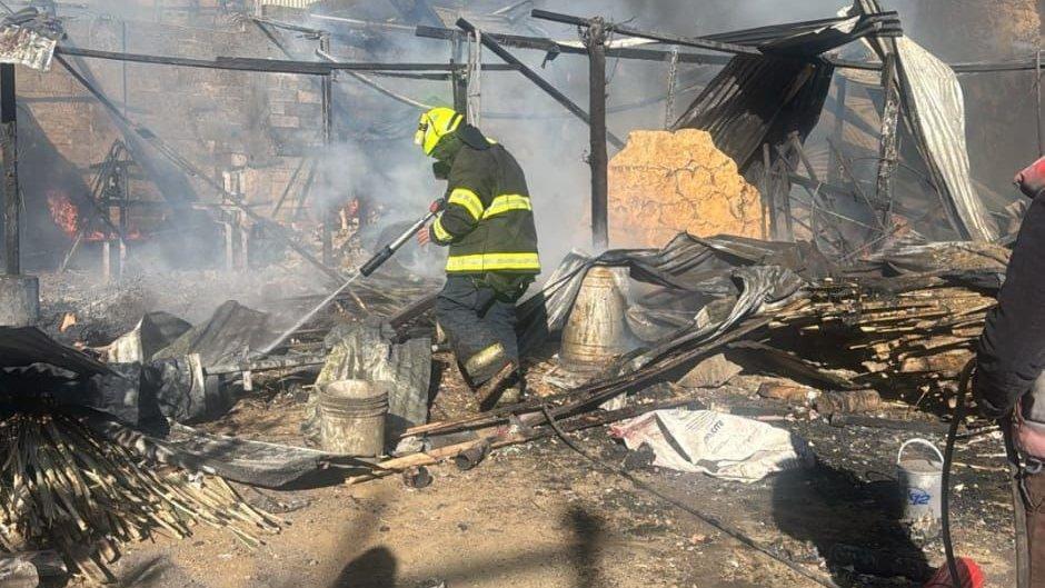 Incendio en cohetería alarma a San Andrés Xecul, Totonicapán