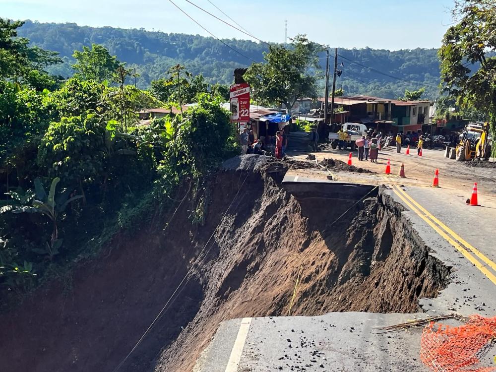 Cierre temporal en ruta Cito Zarco entre Retalhuleu y Quetzaltenango